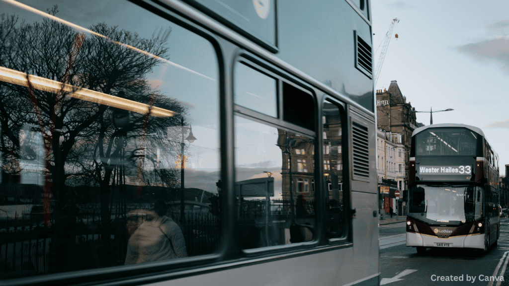 The RTC Bus System is the public transportation system.