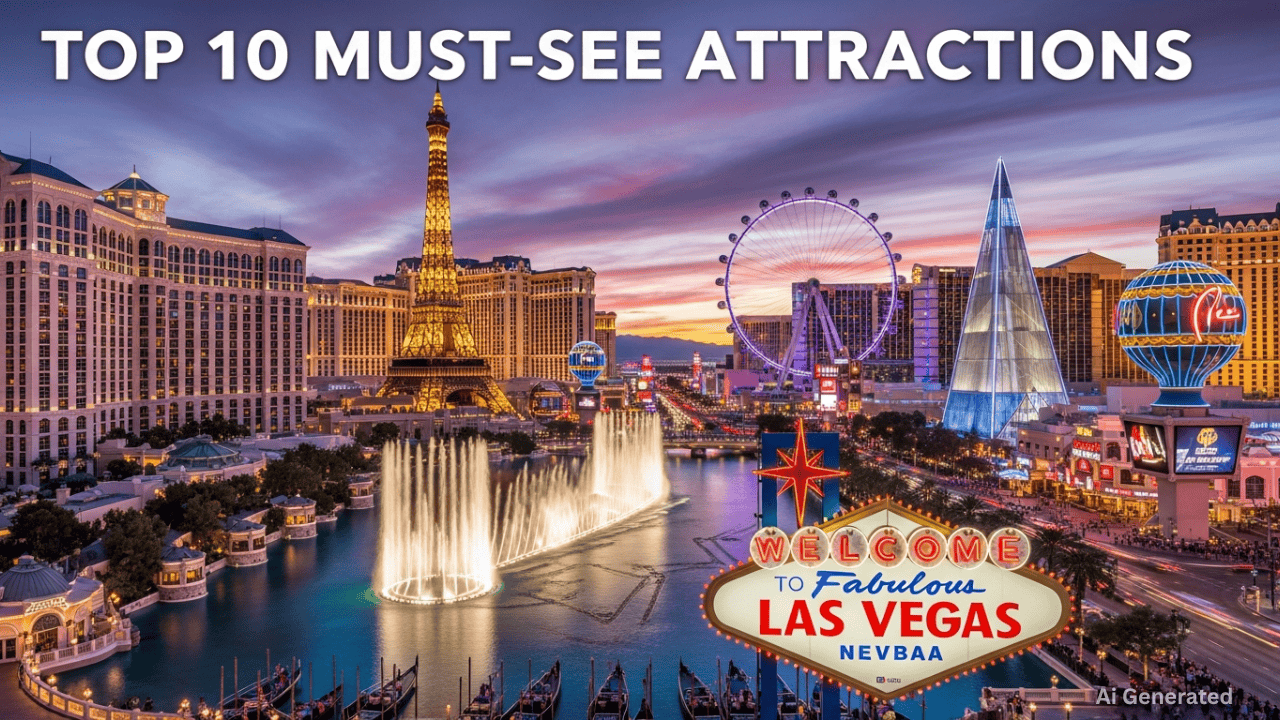 Top 10 Must See Attractions in Las Vegas