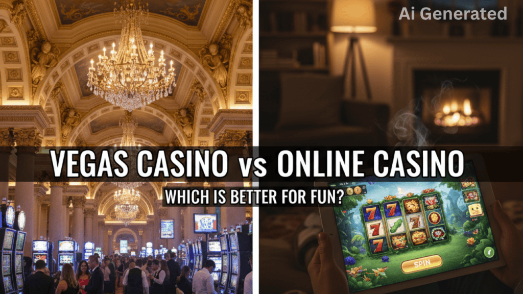 Vegas Casino vs Online Casino: Which Is Better for Fun?