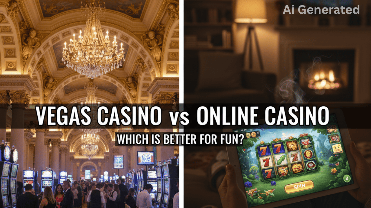 Vegas Casino vs Online Casino: Which Is Better for Fun?