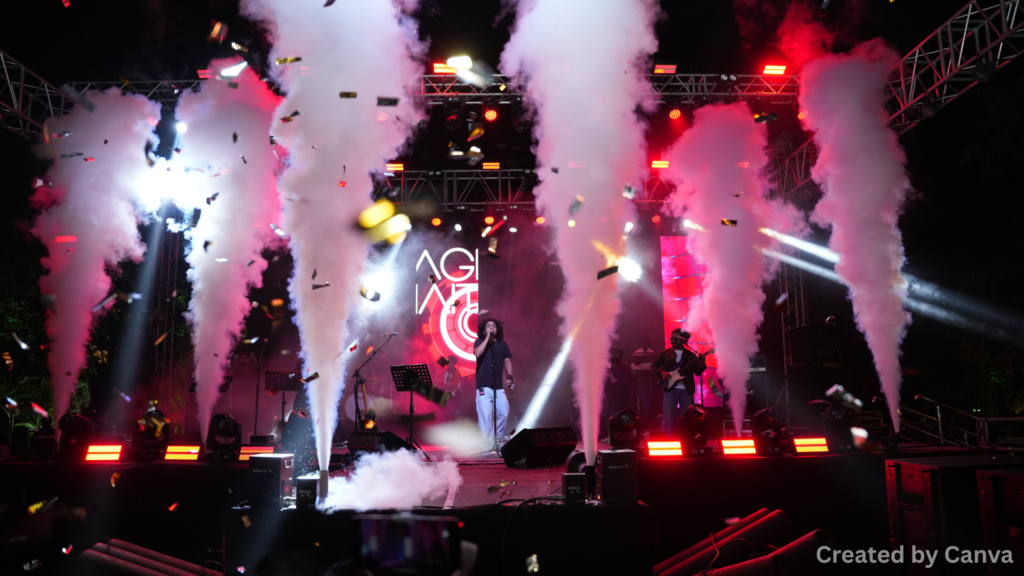 At concerts in Vegas, everyone can find something they like.