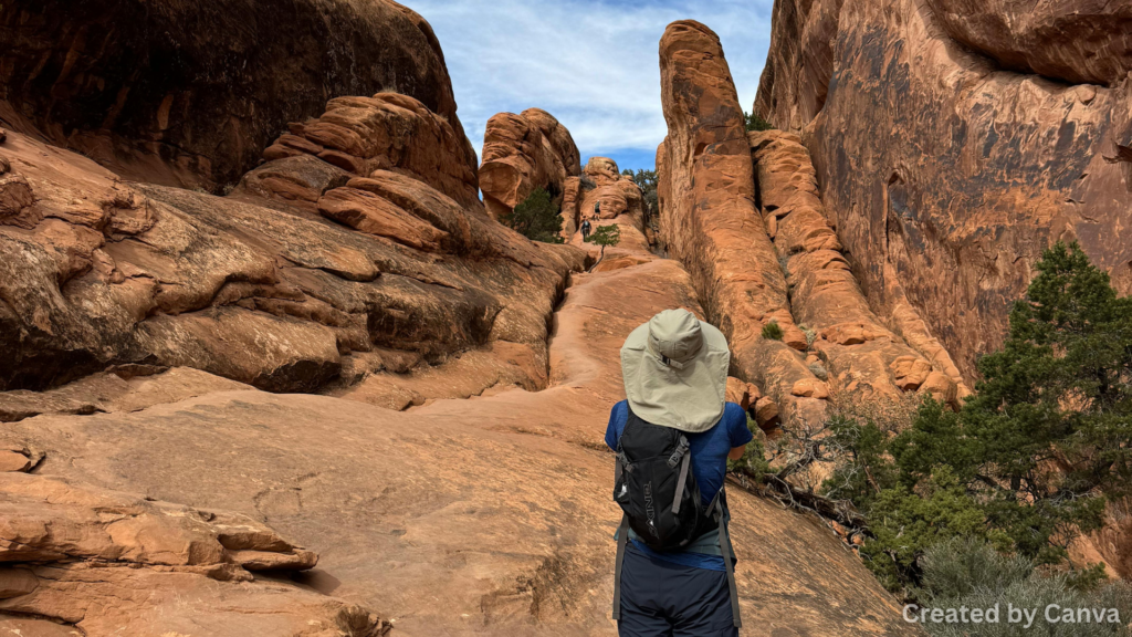 Red Rock Canyon is a popular place for hikers