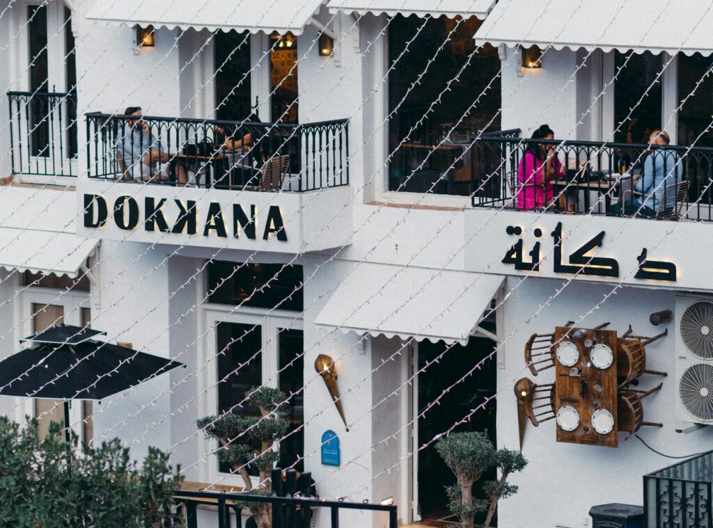 A charming café with outdoor seating, filled with locals and offering a taste of authentic Las Vegas cuisine. — hidden …