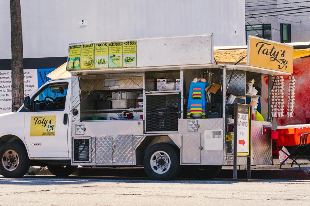 A local food truck offering unique dishes that are popular among Vegas residents. — Las Vegas Strip tips