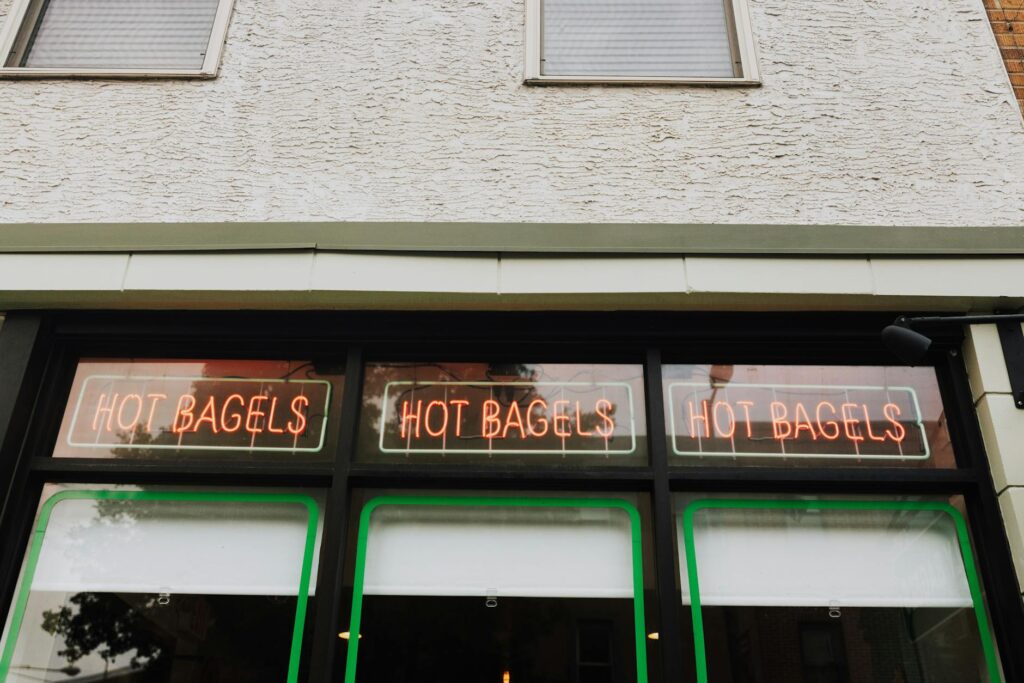 An exterior shot of the Neon Museum, featuring vintage neon signs. — attractions in Las Vegas