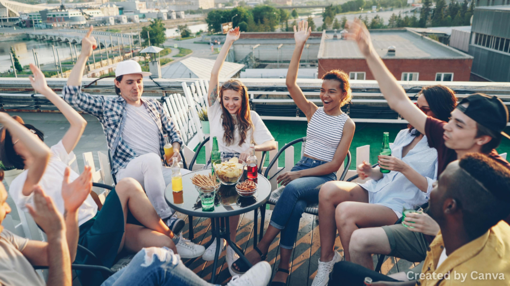 Going to Sky-High Bars All Over the City