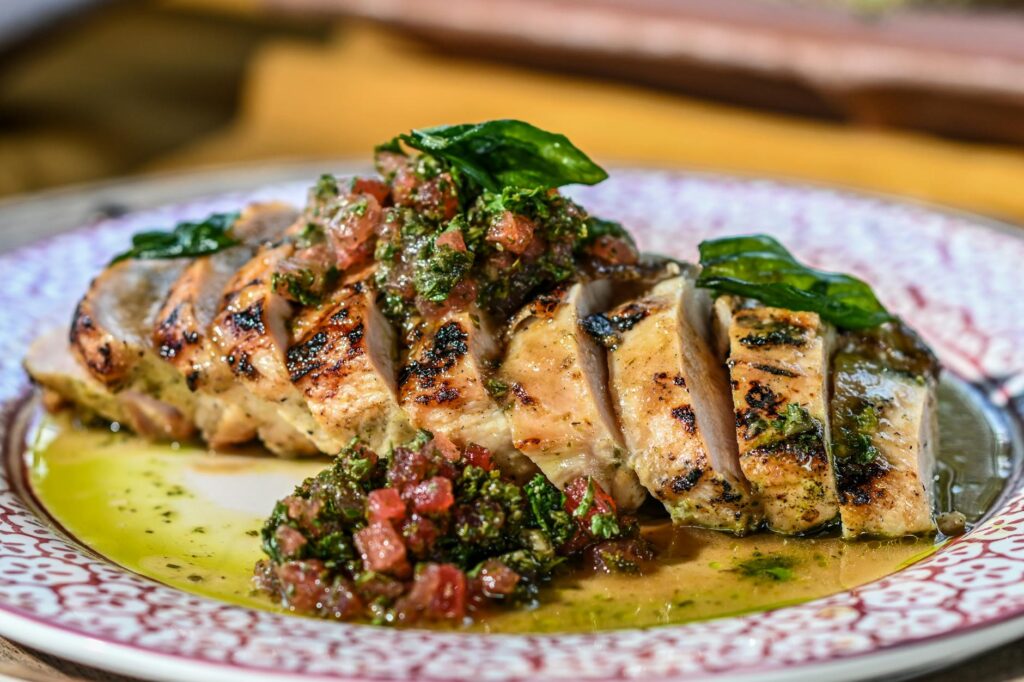 A delicious meal at an affordable restaurant in Las Vegas — Vegas weekend getaway budget