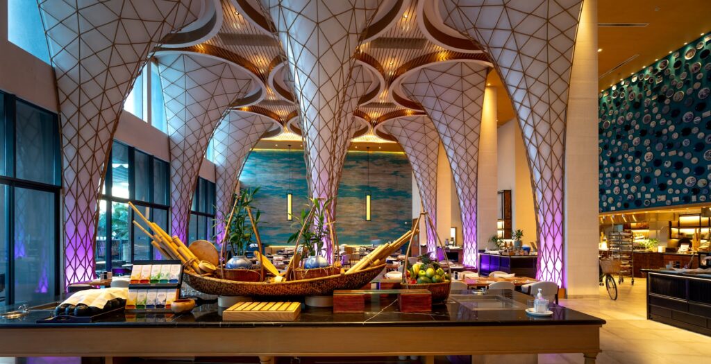 A gourmet dining experience at a luxury hotel restaurant — luxury hotels las vegas