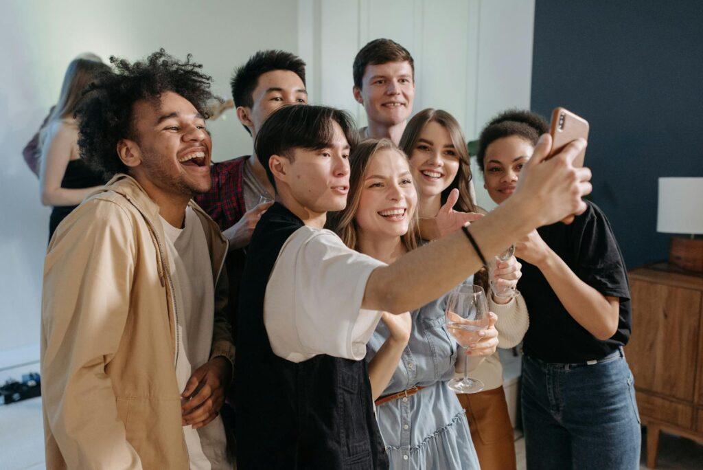 A group of friends enjoying a show, capturing the excitement of last-minute plans. — last-minute show tickets Las Vegas