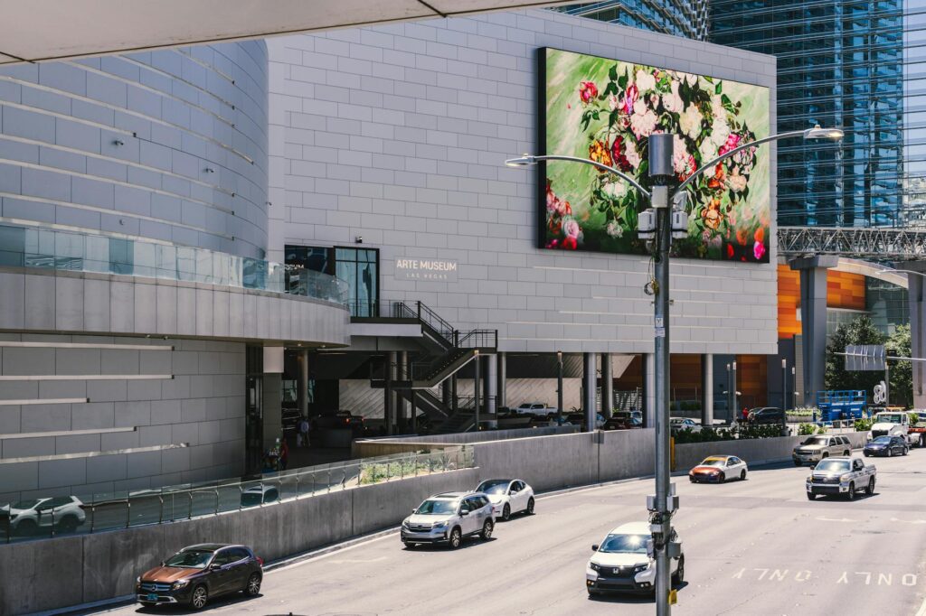 A local art installation in downtown Las Vegas, capturing the creativity of the city's art scene. — free things las vegas