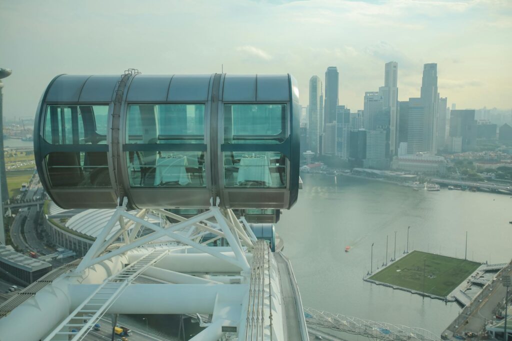 A panoramic view from the High Roller Observation Wheel, highlighting the city skyline. — Las Vegas attractions