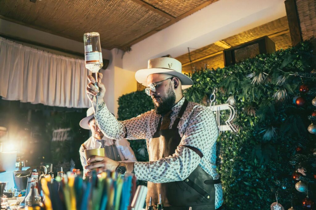 A stylish bar setup with unique cocktails, representing the best bars in Las Vegas. — Las Vegas nightlife 2026