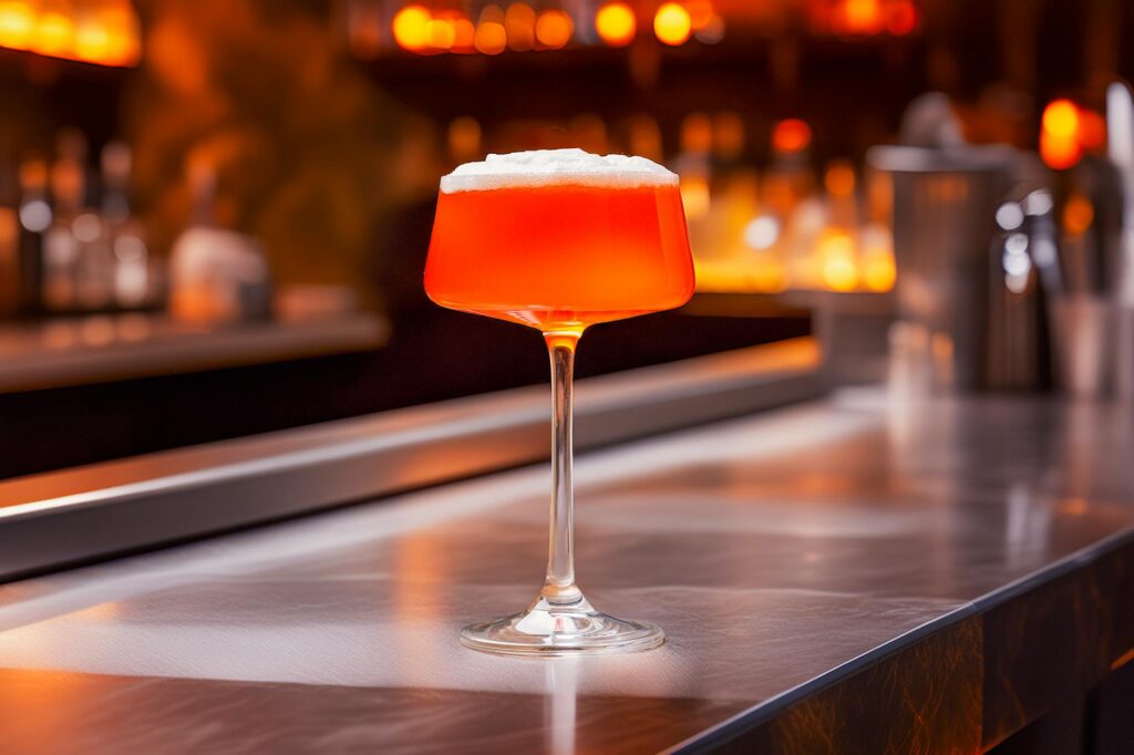 A stylish cocktail served at a Las Vegas nightclub, highlighting the unique drink offerings for 2026. — Las Vegas nightc…