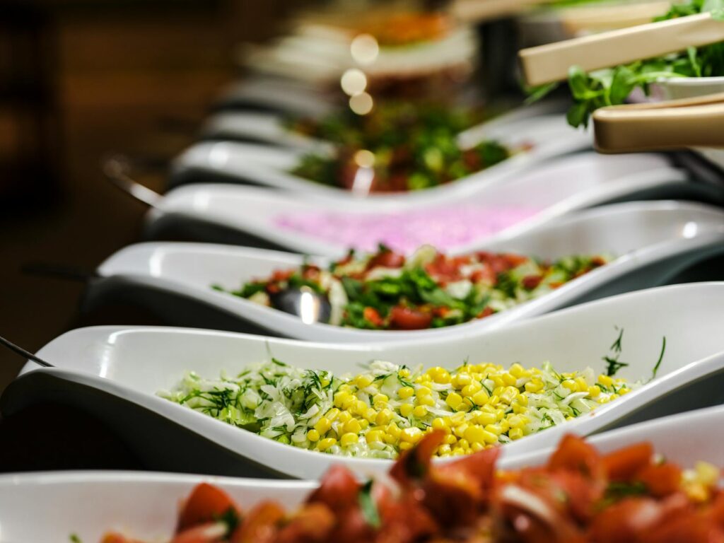 An elegant dining setting inside one of the top buffets in Las Vegas. — best buffets in Las Vegas