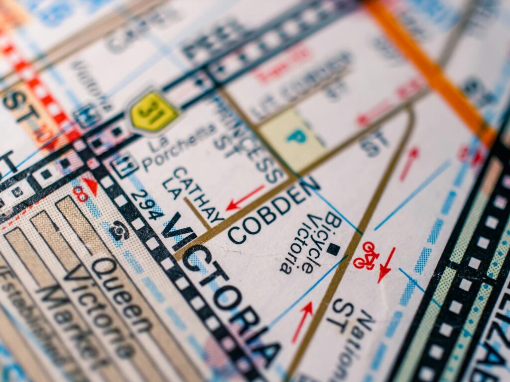 An illustration of a public transportation map highlighting local routes in Las Vegas. — Las Vegas local tips