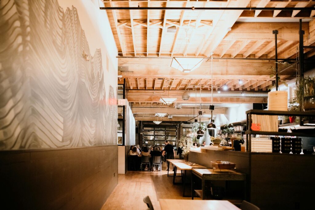 An interior shot of a trendy new eatery showcasing its unique ambiance. — new restaurants Las Vegas 2026