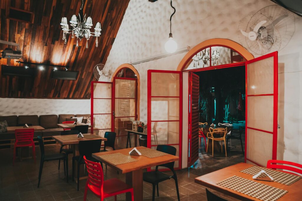 An inviting hidden restaurant with a unique interior design, offering a cozy dining experience. — hidden gems in Las Vegas