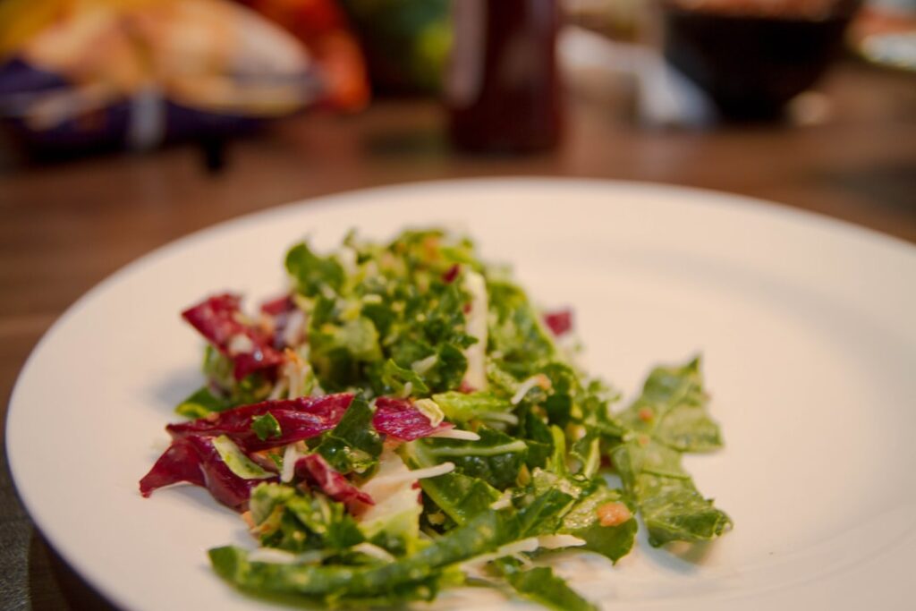 A beautifully plated dish featuring local ingredients, emphasizing sustainability trends in Vegas dining. — unique resta…