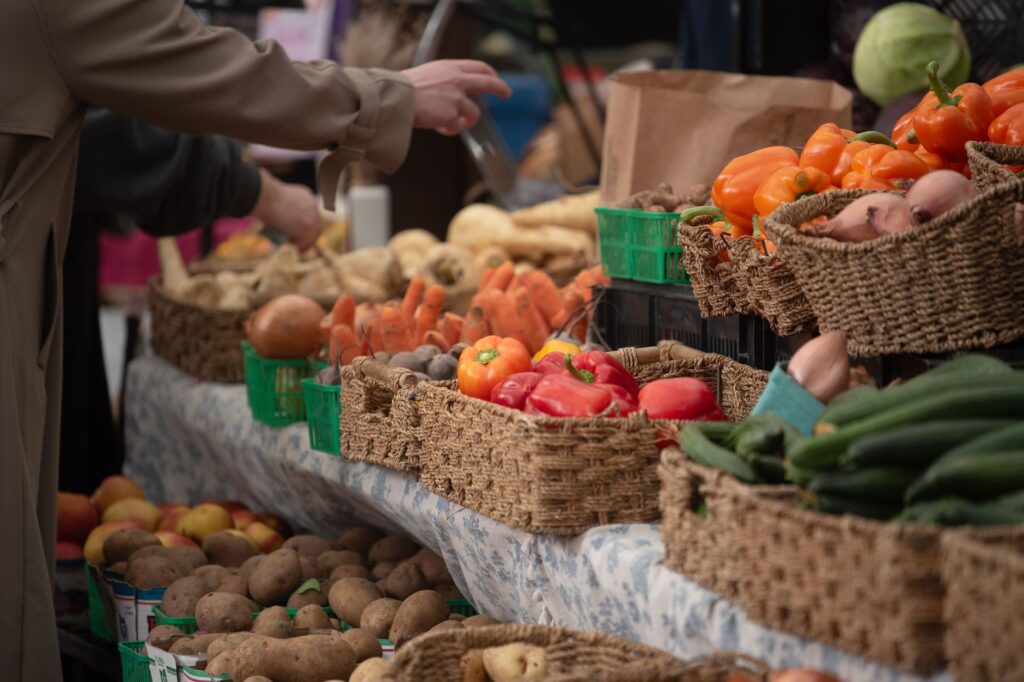 A bustling local farmers market that highlights the community vibe in Las Vegas — hidden gems in Las Vegas