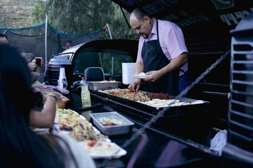 A colorful food truck serving gourmet tacos in Las Vegas. — best food trucks in Las Vegas
