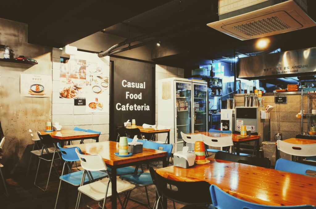 A cozy dining area showcasing a local budget-friendly eatery — affordable restaurants in Las Vegas