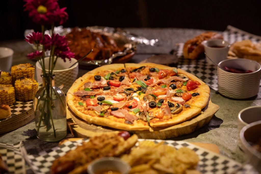A delicious spread of food from one of the top-rated restaurants in Las Vegas. — first time in Las Vegas tips
