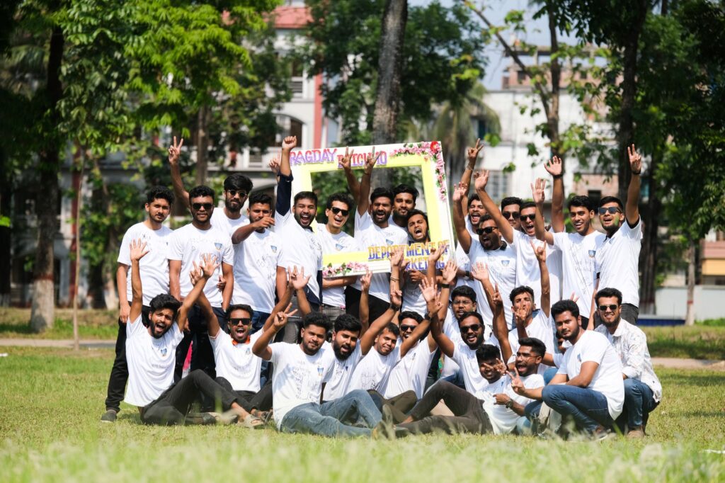 A fun group photo wearing custom bachelor party t-shirts. — Vegas bachelor party planning