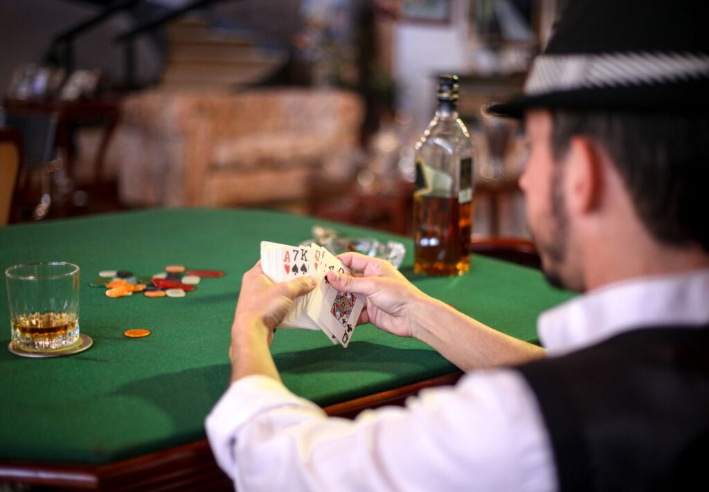 A player's club card with a drink offer prominently displayed. — free drinks in Las Vegas