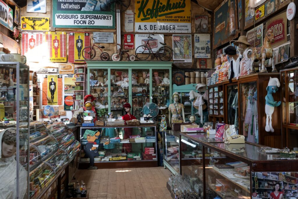 A quirky shop filled with local crafts and memorabilia — hidden gems in Las Vegas