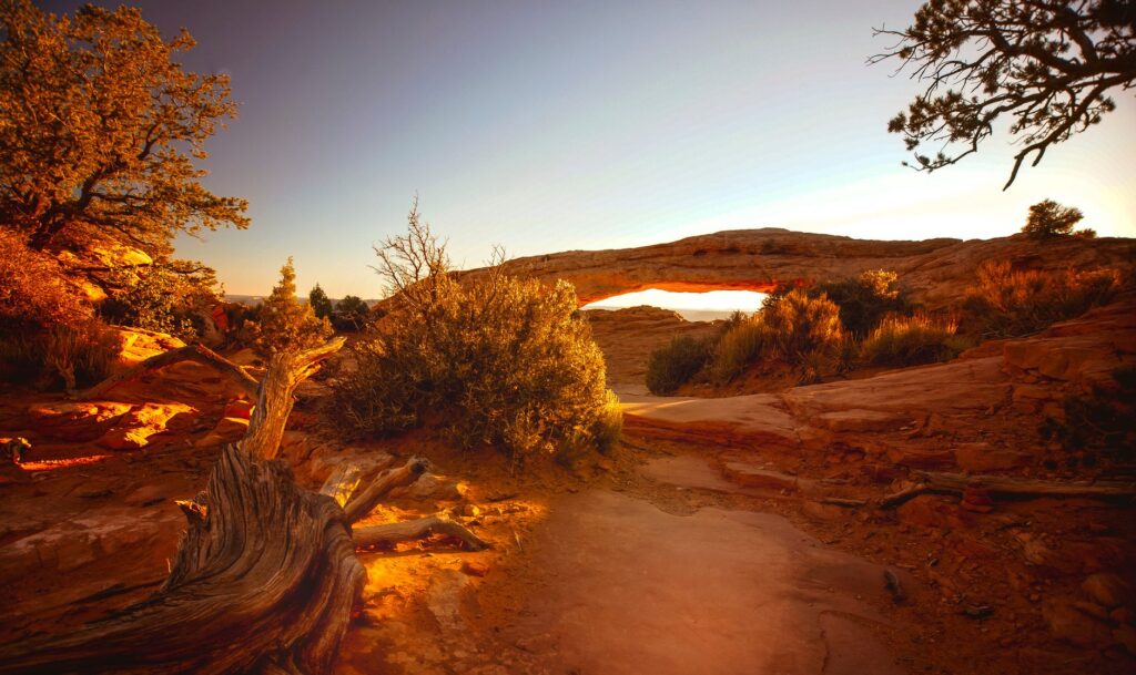 A scenic photo of Red Rock Canyon, highlighting the natural beauty and hiking opportunities. — free attractions Las Vegas