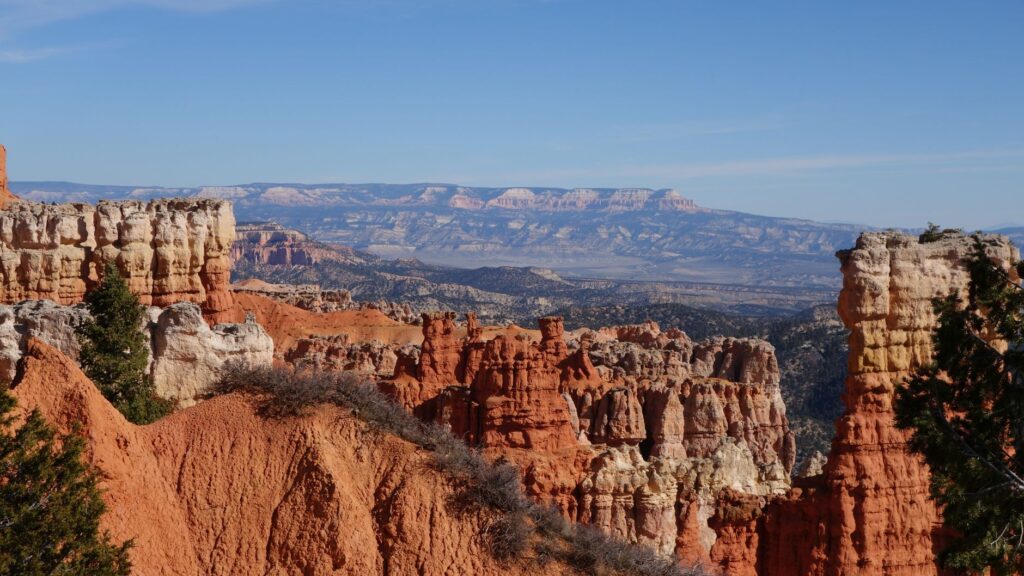 A scenic view of Red Rock Canyon showcasing its unique rock formations — outdoor attractions Las Vegas