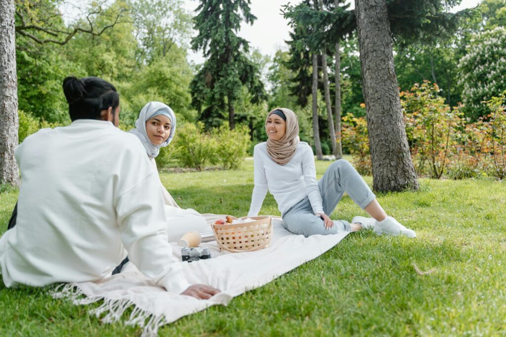 A vibrant picnic scene at Springs Preserve with families enjoying the outdoors. — family activities Las Vegas