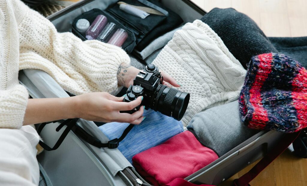A well-organized suitcase with essential items for Las Vegas — packing list for Las Vegas