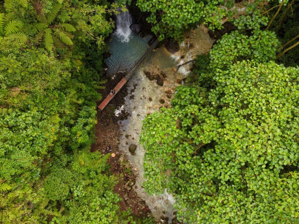 An aerial shot of a secret spot in Vegas, highlighting its beauty — hidden gems in Las Vegas