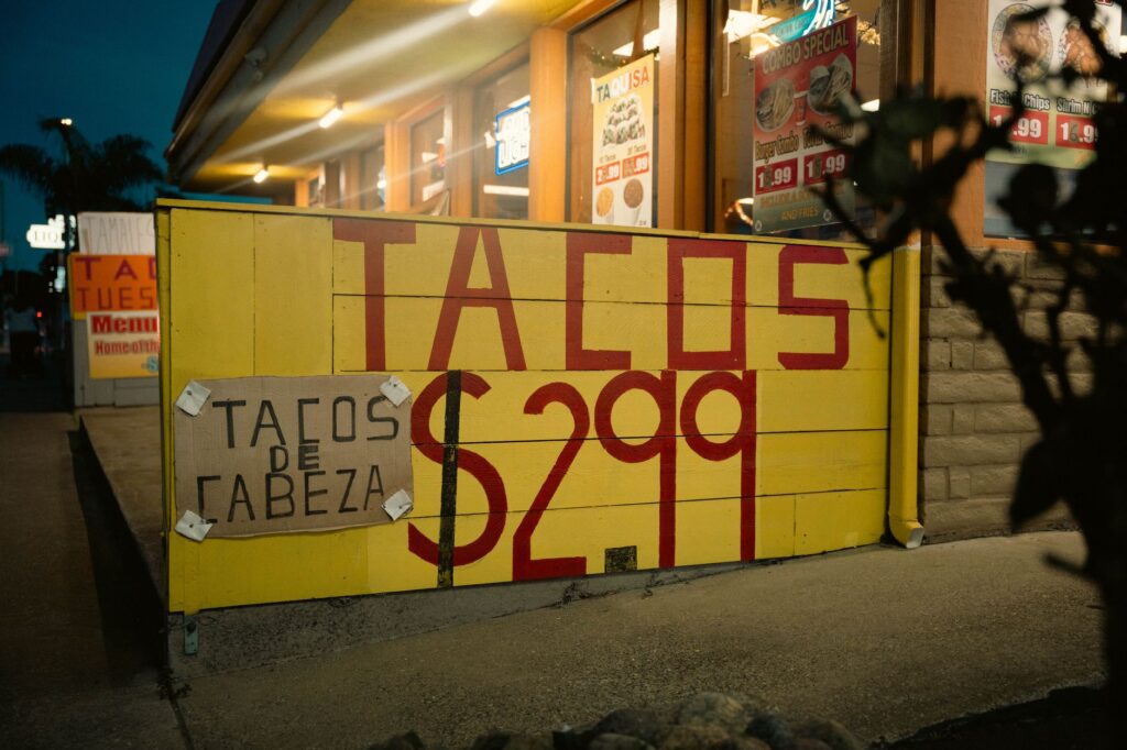 An exterior shot of a hidden gem restaurant known for cheap eats Vegas. — affordable restaurants Las Vegas