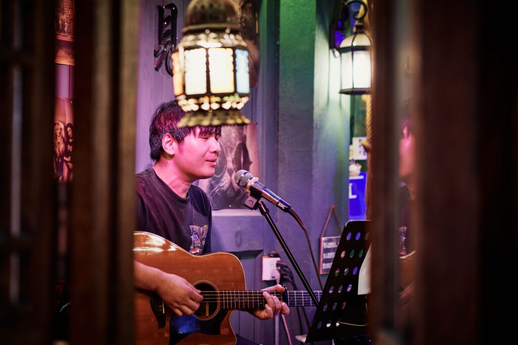An intimate performance at a local music venue off the Strip — hidden gems in Las Vegas