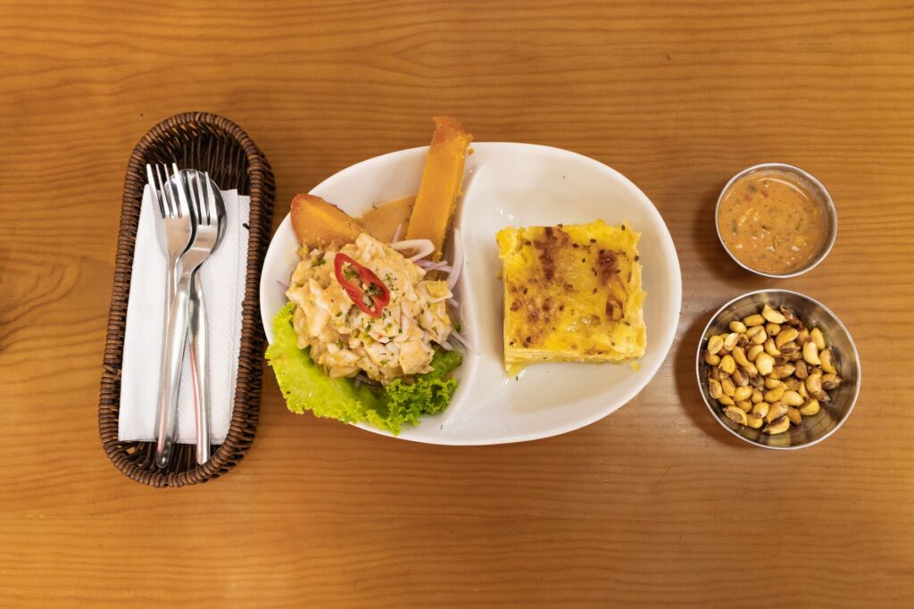 An inviting plate of local cuisine from a popular hidden restaurant in Las Vegas. — Las Vegas local tips