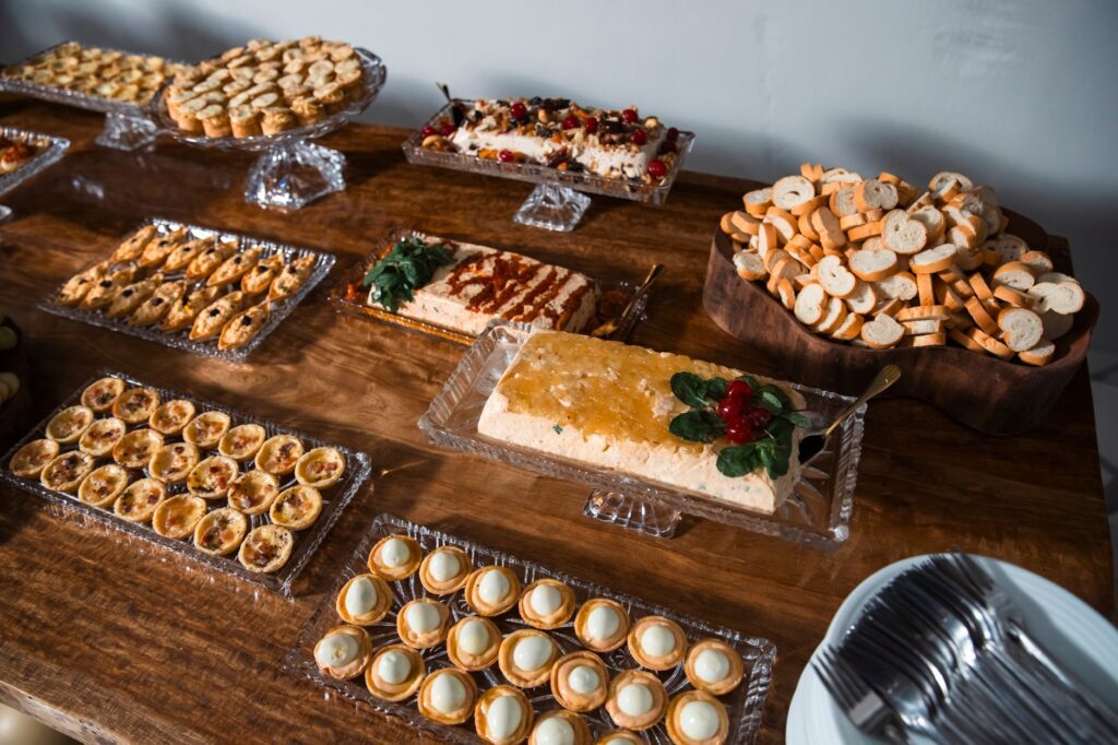 Close-up of an extravagant buffet spread in Las Vegas. — best restaurants las vegas