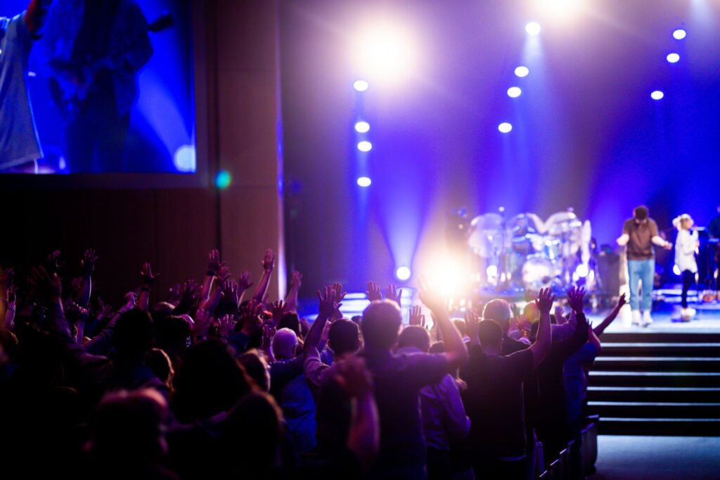 Fremont Street Experience filled with people enjoying the vibrant atmosphere and live performances. — Las Vegas attractions