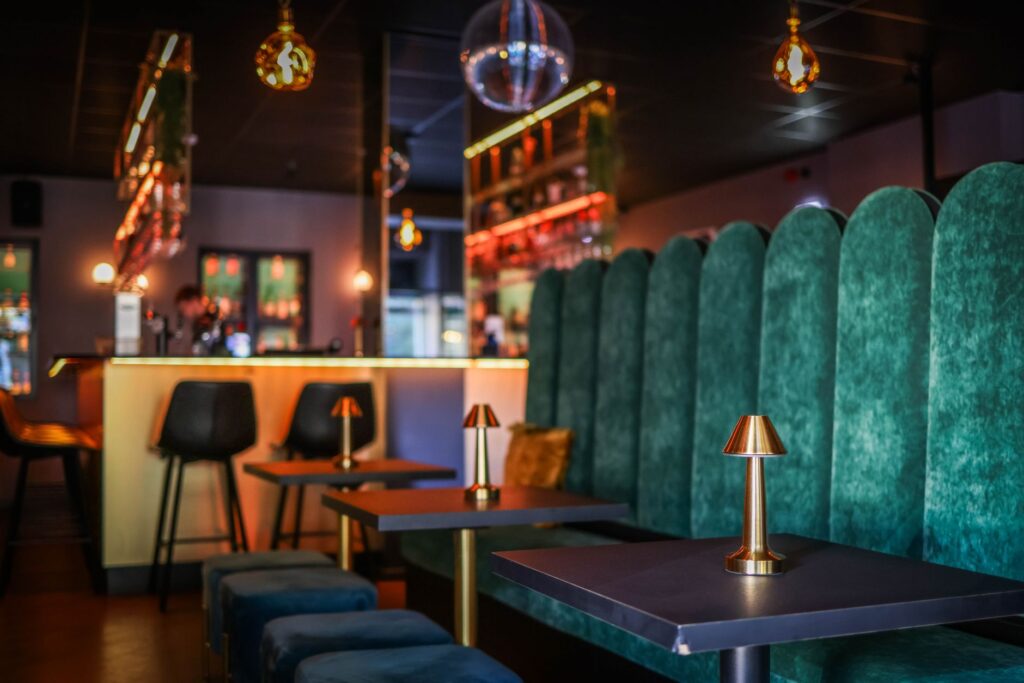 A cozy VIP section in a trendy Las Vegas nightclub, illustrating luxury and exclusivity. — Las Vegas nightclubs 2026