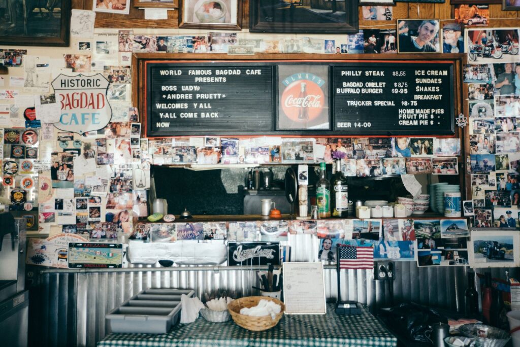 A cozy local diner with an inviting menu for budget-conscious travelers. — save money on food Las Vegas