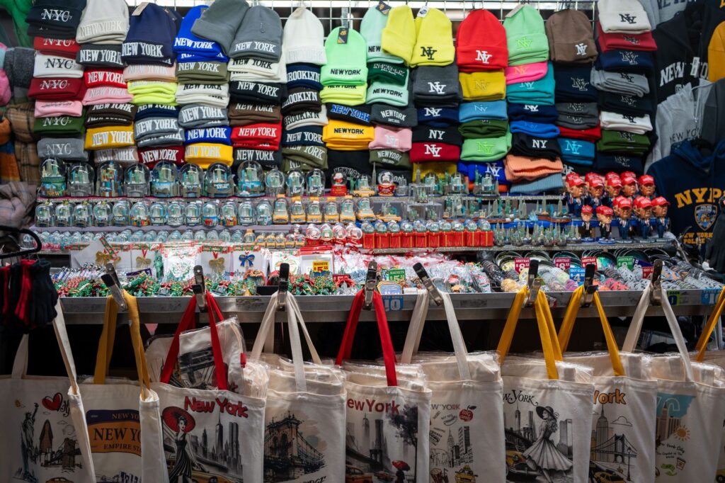 A snapshot of unique souvenirs found in local shops outside the Strip. — las vegas mistakes