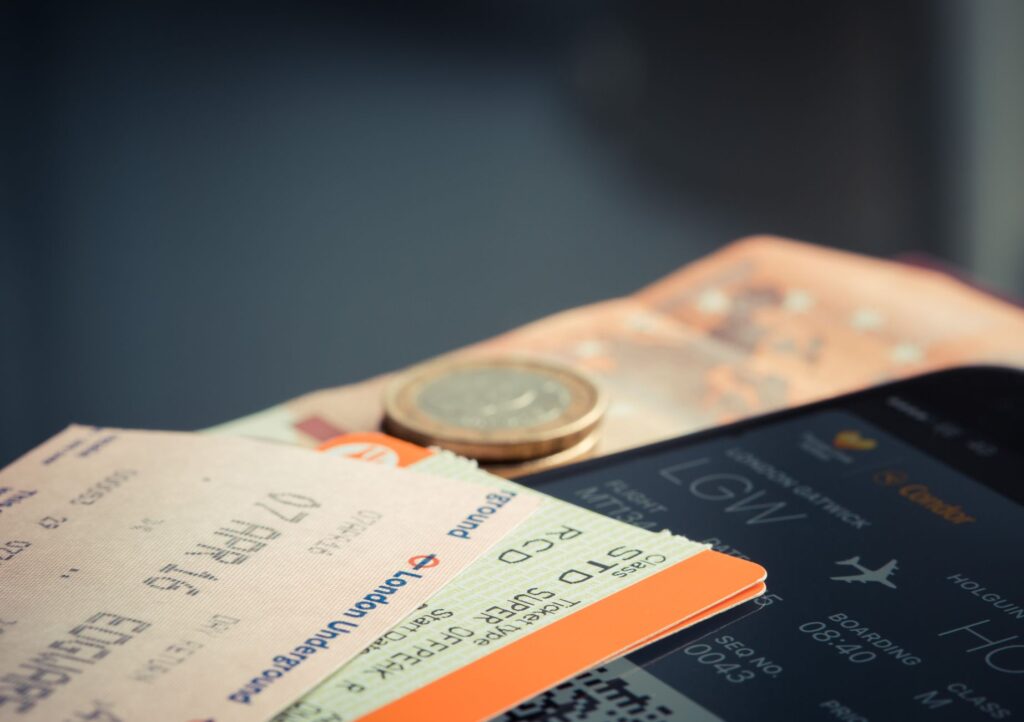 An image of a smartphone displaying a ticketing app for booking cheap tickets Las Vegas. — discount show tickets Las Vegas