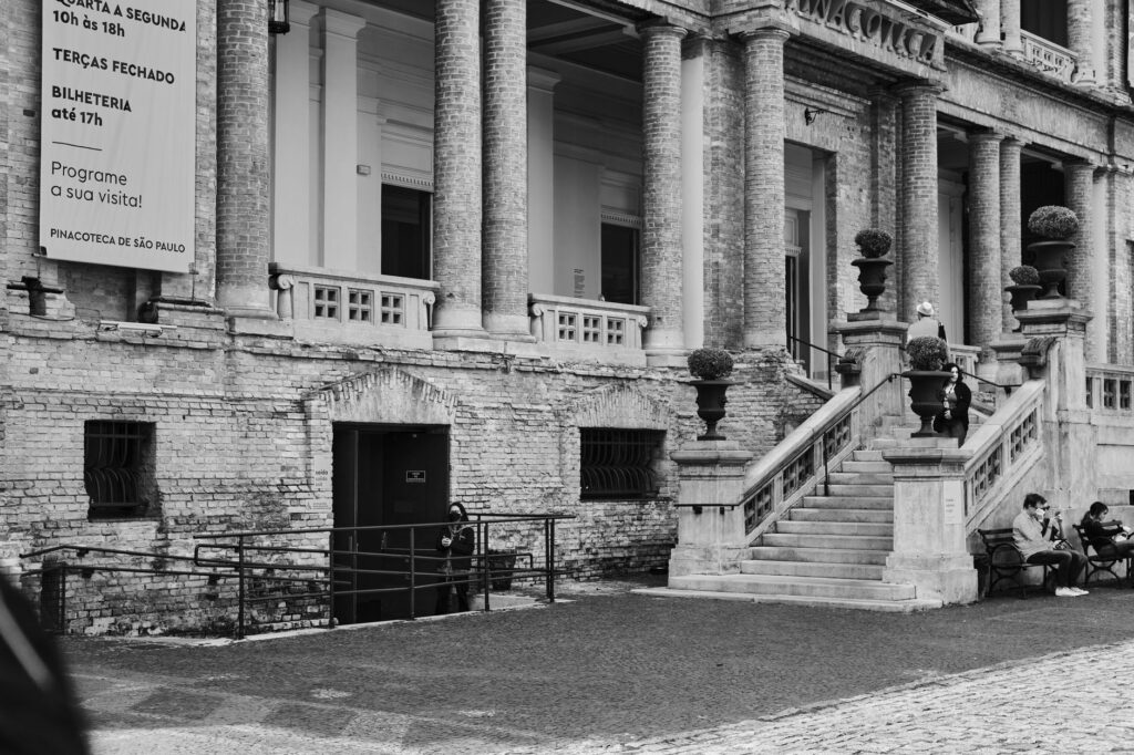Exterior of The Mob Museum with people entering. — off-strip attractions Las Vegas