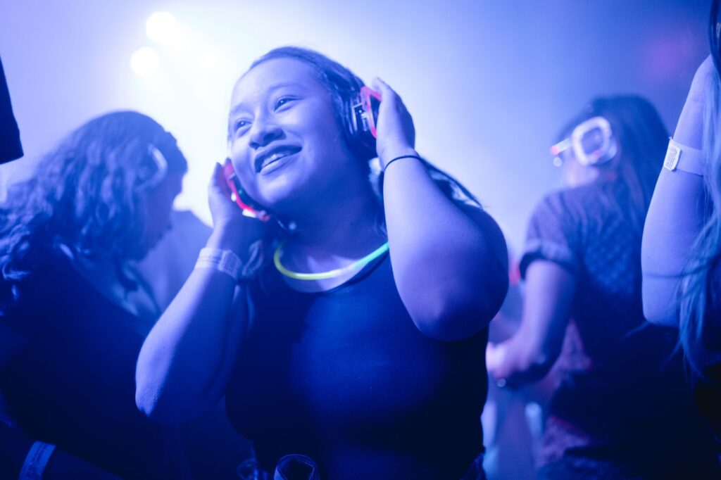 Party-goers enjoying a themed night event, showcasing the immersive experience of Las Vegas nightlife. — Las Vegas night…