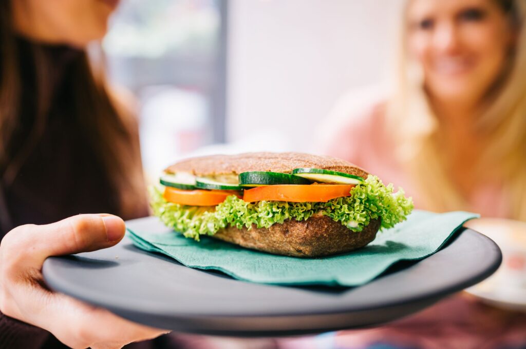 Picture of a delicious affordable meal at a local diner — budget travel Las Vegas