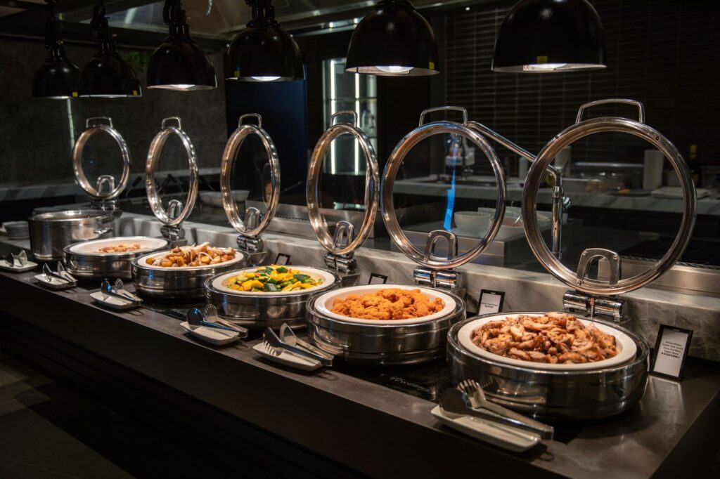 The interior of Wicked Spoon at The Cosmopolitan, featuring its unique presentation and atmosphere. — best buffets Las V…