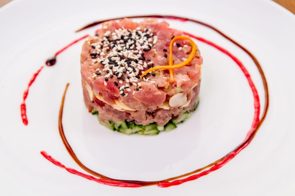 A beautifully plated signature dish from a top Vegas restaurant — best restaurants in Las Vegas 2026