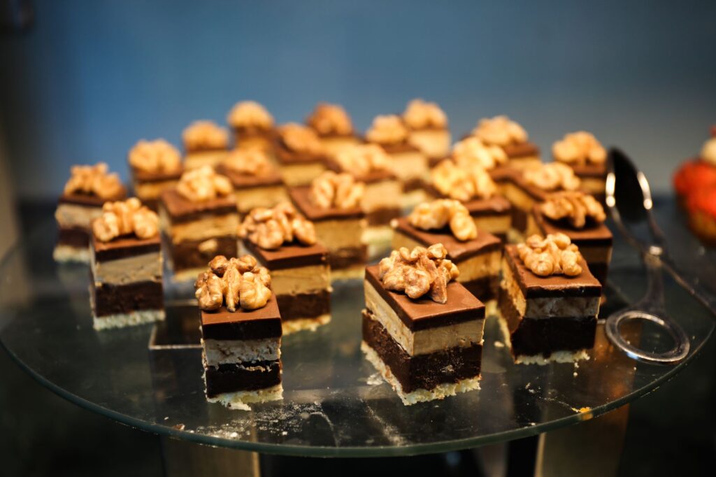 A close-up of a decadent dessert selection at a popular Las Vegas buffet. — best buffets in Las Vegas