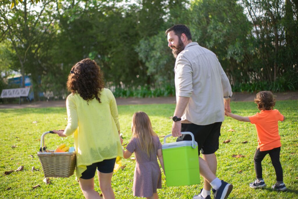 A family enjoying a day at a park in Las Vegas, showcasing the outdoor activities available. — family activities in Las …